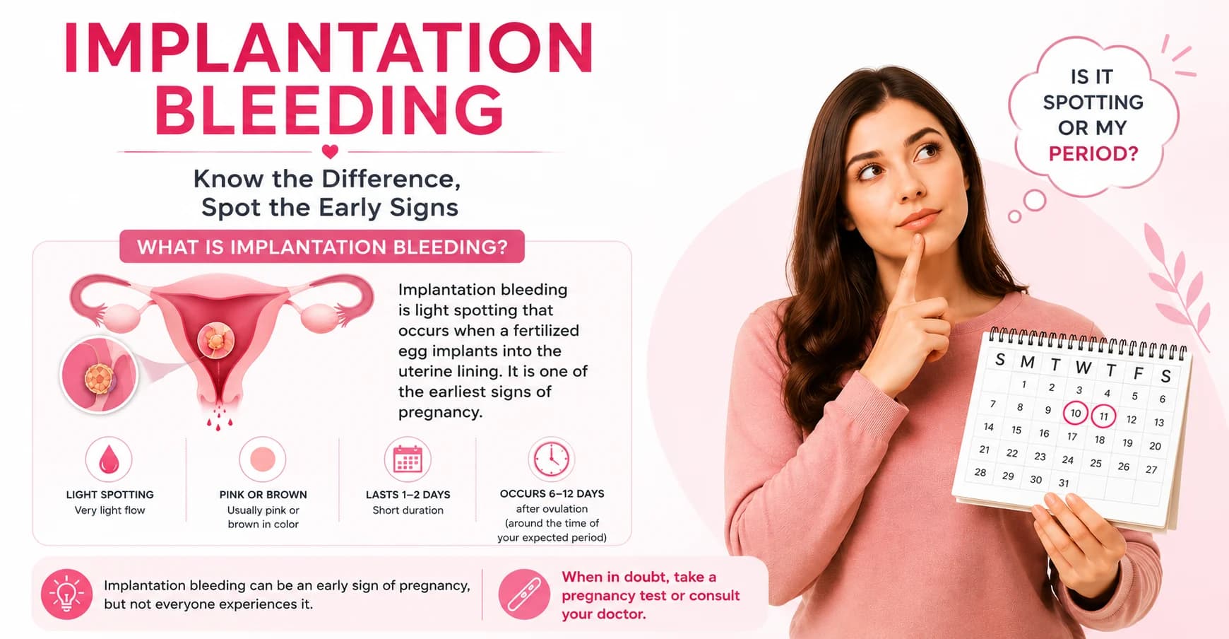 Implantation Bleeding: Causes and Symptoms