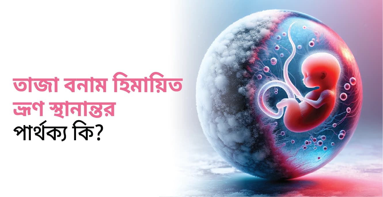 তাজা বনাম হিমায়িত ভ্রূণ স্থানান্তর: পার্থক্য কি?