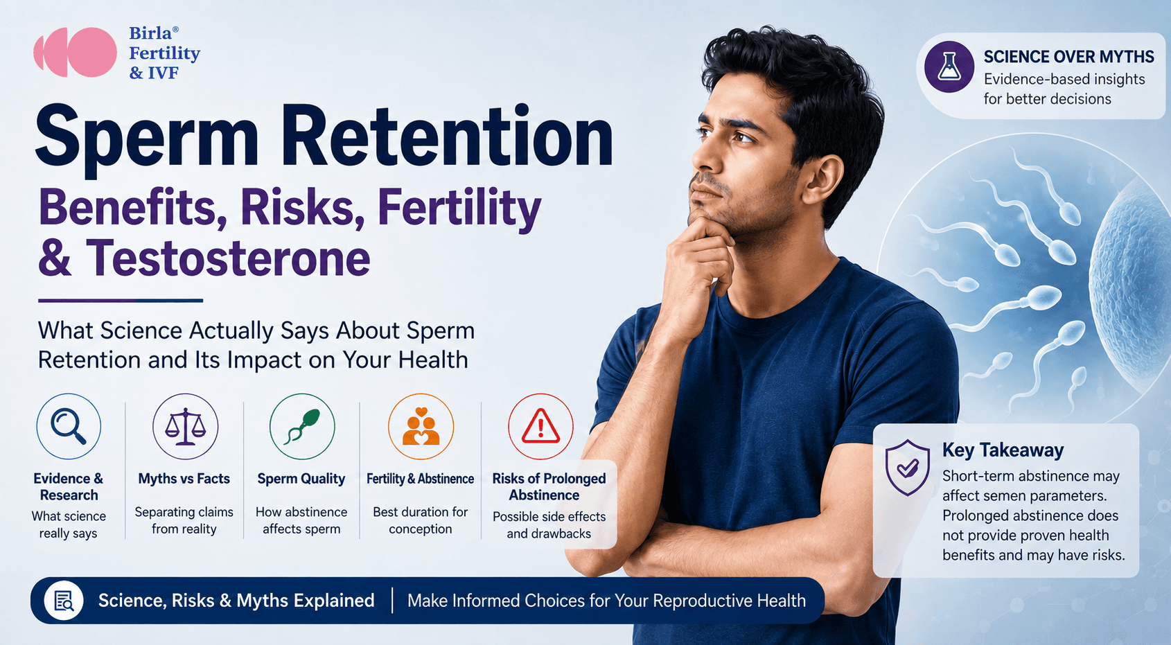 Sperm Retention: Benefits, Risks, Fertility & Testosterone