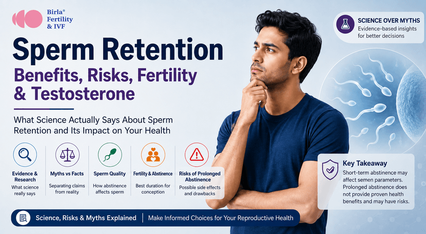 Sperm Retention: Benefits, Risks, Fertility & Testosterone