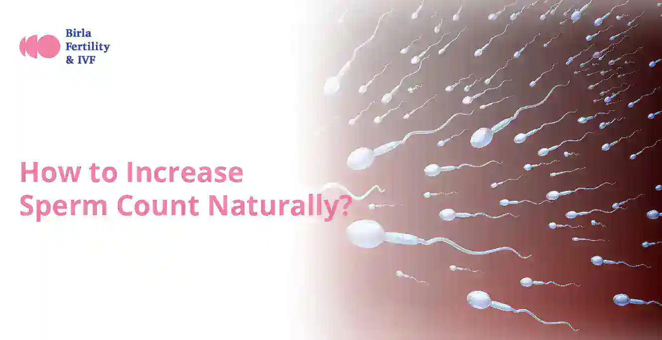 How to Increase Sperm Count Naturally