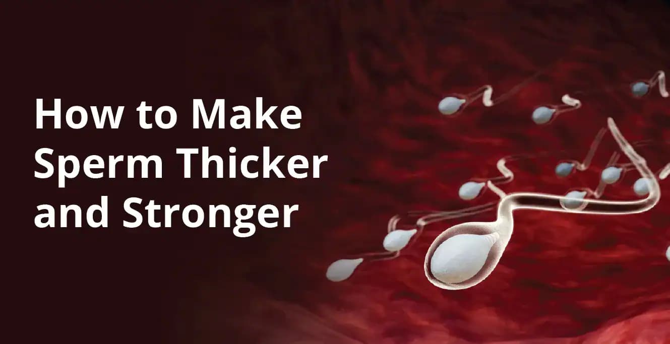 How to Make Sperm Thicker and Stronger