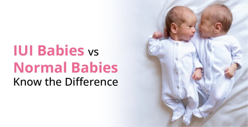 IUI Babies vs Normal Babies