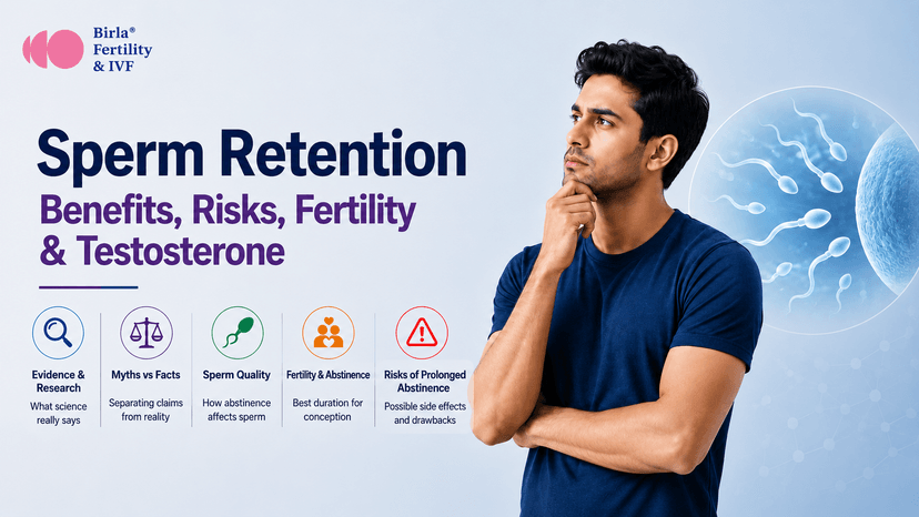 Sperm Retention: Benefits, Risks, Fertility & Testosterone
