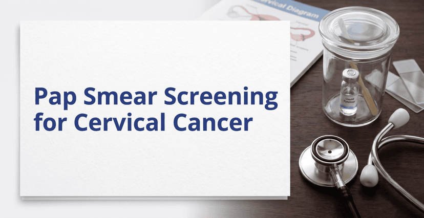 Pap Smear Screening for Cervical Cancer: Procedure, Preparation, Results and Cost