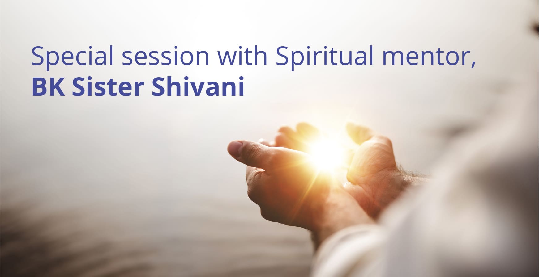 Spiritual session on mental health and well-being