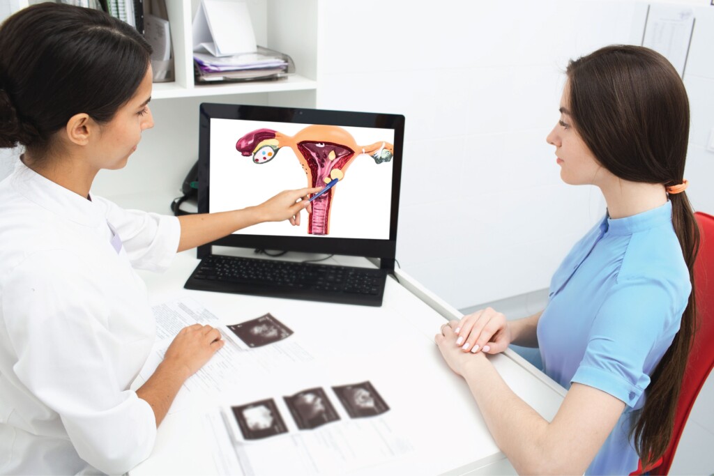 How is fibroid degeneration diagnosed