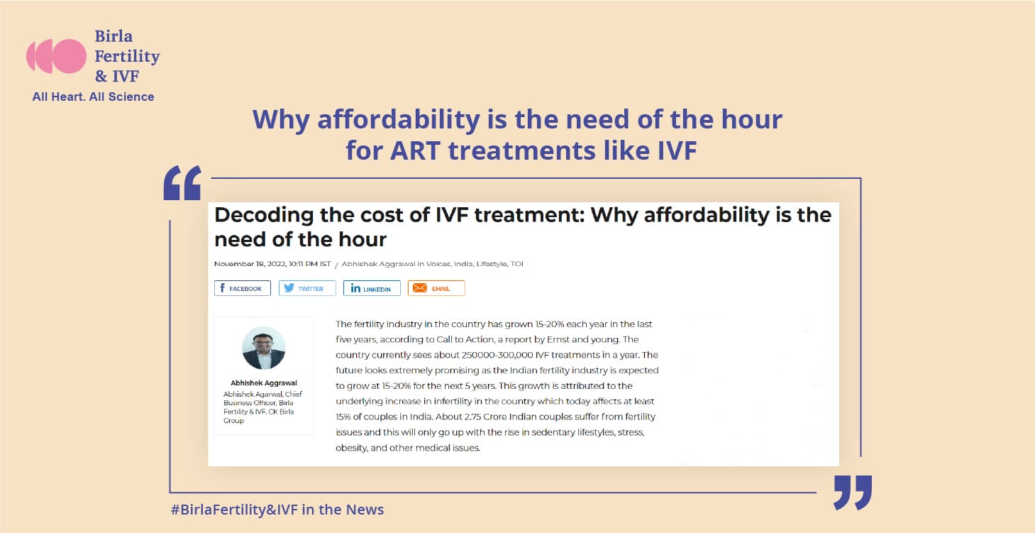 IVF Treatment – Why affordability and access is key